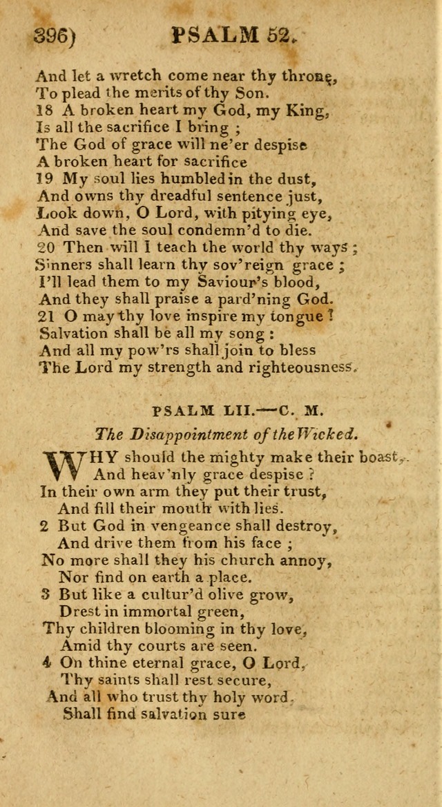 Church Hymn Book: consisting of newly composed hymns with the addition of hymns and psalms, from other authors, carefully adapted for the use of public worship, and many other occasions (1st ed.) page 415