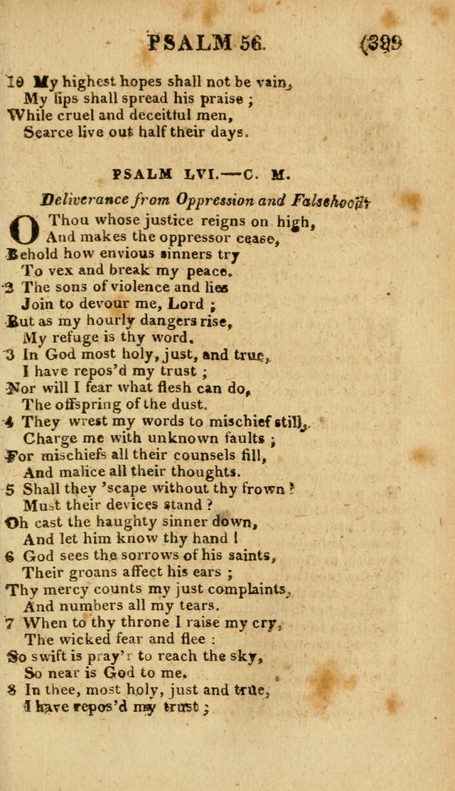 Church Hymn Book: consisting of newly composed hymns with the addition of hymns and psalms, from other authors, carefully adapted for the use of public worship, and many other occasions (1st ed.) page 418