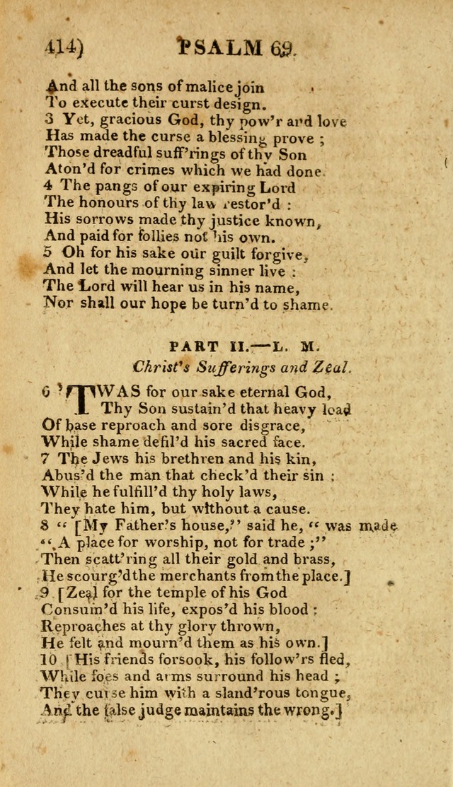 Church Hymn Book: consisting of newly composed hymns with the addition of hymns and psalms, from other authors, carefully adapted for the use of public worship, and many other occasions (1st ed.) page 433