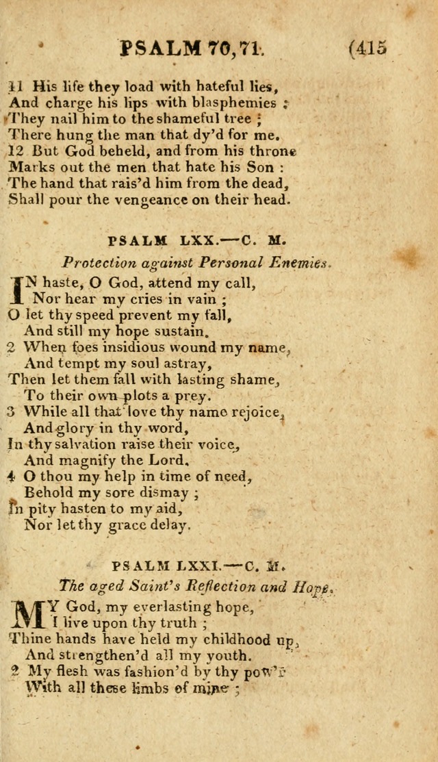 Church Hymn Book: consisting of newly composed hymns with the addition of hymns and psalms, from other authors, carefully adapted for the use of public worship, and many other occasions (1st ed.) page 434