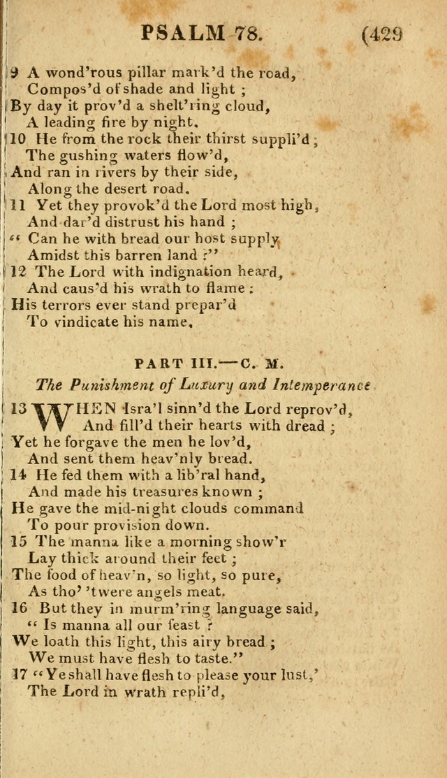 Church Hymn Book: consisting of newly composed hymns with the addition of hymns and psalms, from other authors, carefully adapted for the use of public worship, and many other occasions (1st ed.) page 448