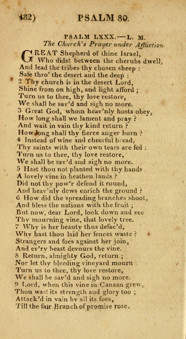 Church Hymn Book: consisting of newly composed hymns with the addition of hymns and psalms, from other authors, carefully adapted for the use of public worship, and many other occasions (1st ed.) page 451