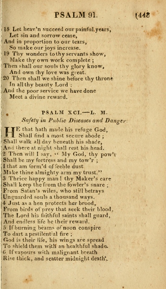 Church Hymn Book: consisting of newly composed hymns with the addition of hymns and psalms, from other authors, carefully adapted for the use of public worship, and many other occasions (1st ed.) page 462