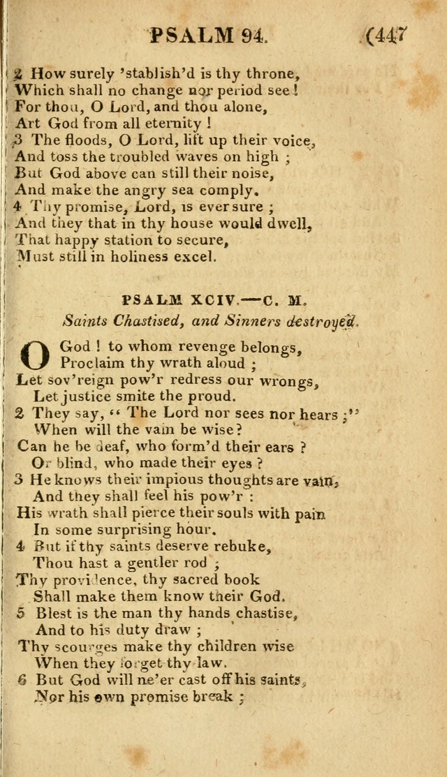 Church Hymn Book: consisting of newly composed hymns with the addition of hymns and psalms, from other authors, carefully adapted for the use of public worship, and many other occasions (1st ed.) page 466