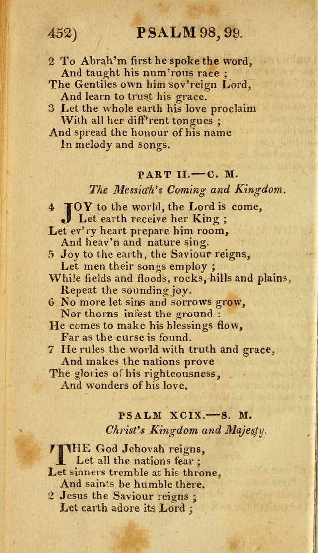 Church Hymn Book: consisting of newly composed hymns with the addition of hymns and psalms, from other authors, carefully adapted for the use of public worship, and many other occasions (1st ed.) page 471