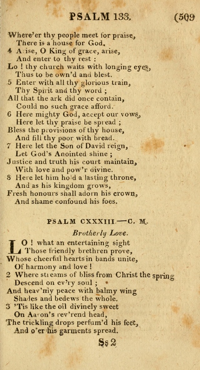 Church Hymn Book: consisting of newly composed hymns with the addition of hymns and psalms, from other authors, carefully adapted for the use of public worship, and many other occasions (1st ed.) page 528