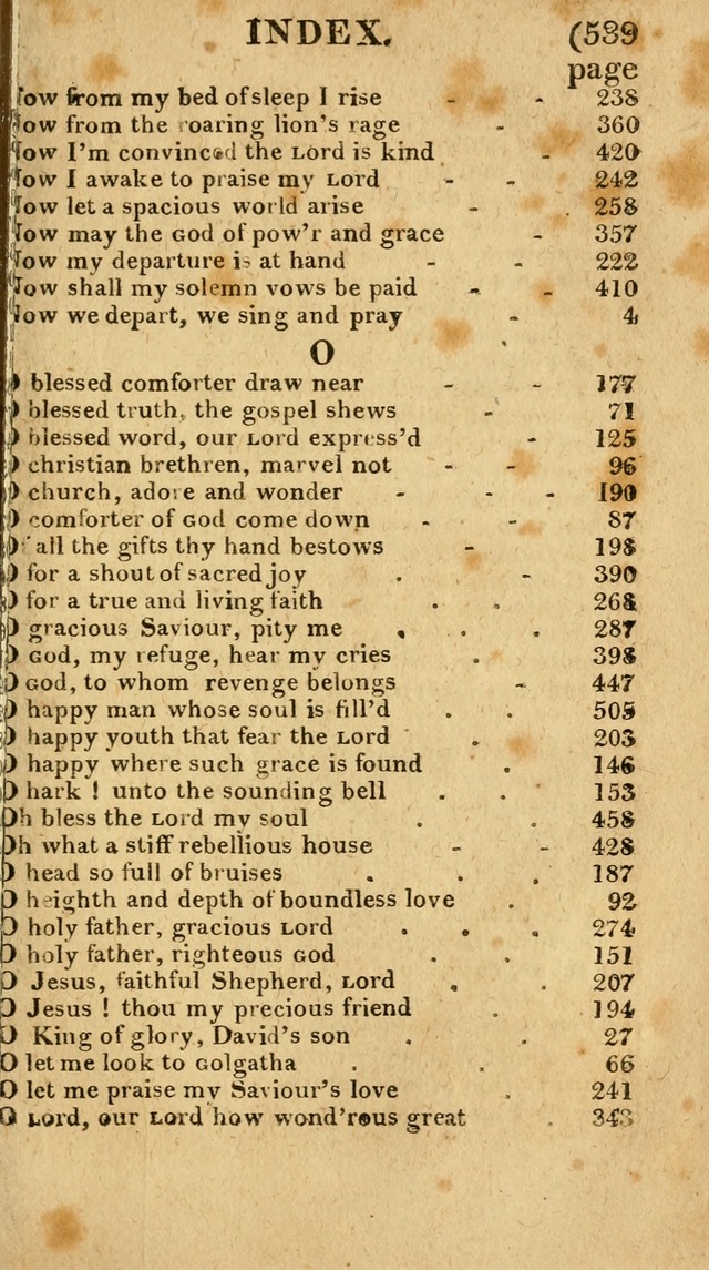Church Hymn Book: consisting of newly composed hymns with the addition of hymns and psalms, from other authors, carefully adapted for the use of public worship, and many other occasions (1st ed.) page 560