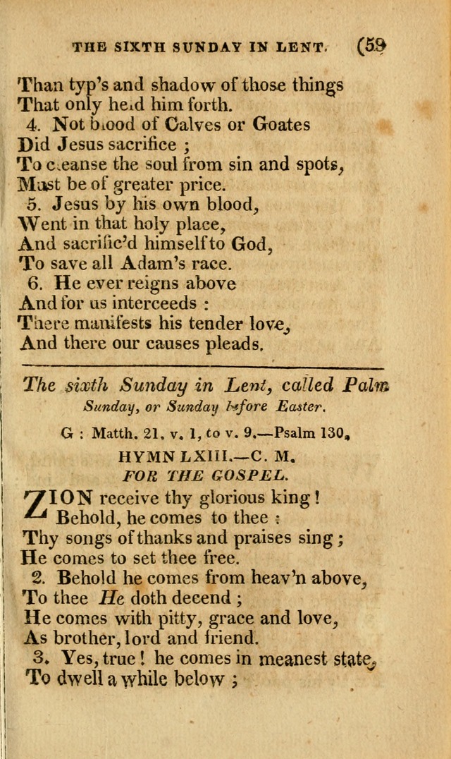 Church Hymn Book: consisting of newly composed hymns with the addition of hymns and psalms, from other authors, carefully adapted for the use of public worship, and many other occasions (1st ed.) page 78