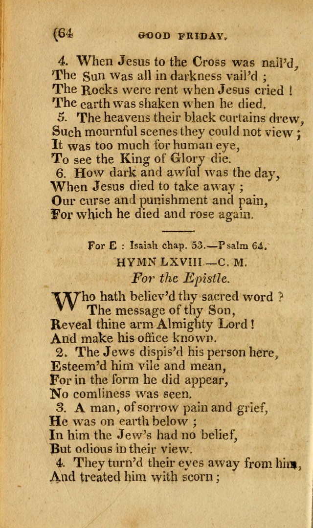 Church Hymn Book: consisting of newly composed hymns with the addition of hymns and psalms, from other authors, carefully adapted for the use of public worship, and many other occasions (1st ed.) page 83