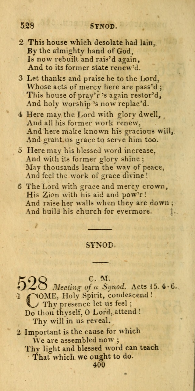 Church Hymn Book; consisting of hymns and psalms, original and selected. adapted to public worship and many other occasions. 2nd ed. page 398