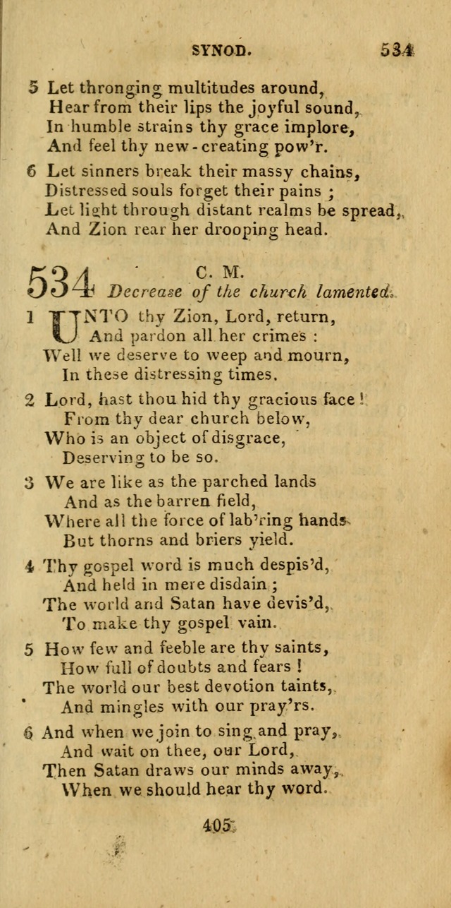 Church Hymn Book; consisting of hymns and psalms, original and selected. adapted to public worship and many other occasions. 2nd ed. page 403