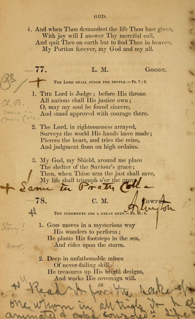 The Congregational Hymn Book: for the service of the sanctuary page 116