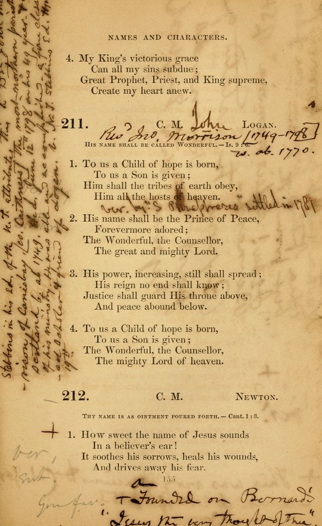 The Congregational Hymn Book: for the service of the sanctuary page 213