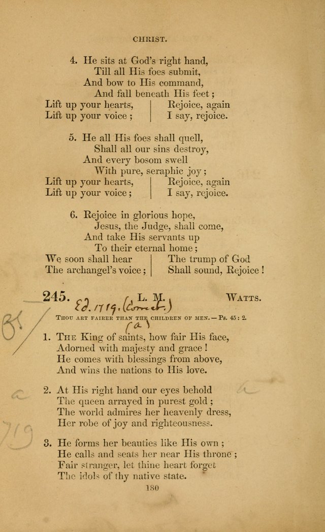The Congregational Hymn Book: for the service of the sanctuary page 238