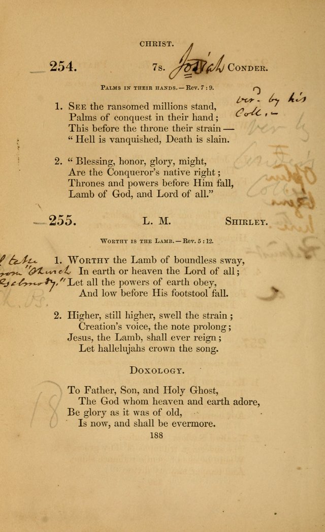 The Congregational Hymn Book: for the service of the sanctuary page 246