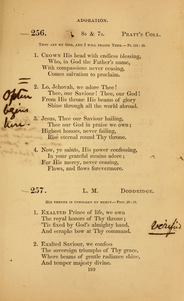 The Congregational Hymn Book: for the service of the sanctuary page 247