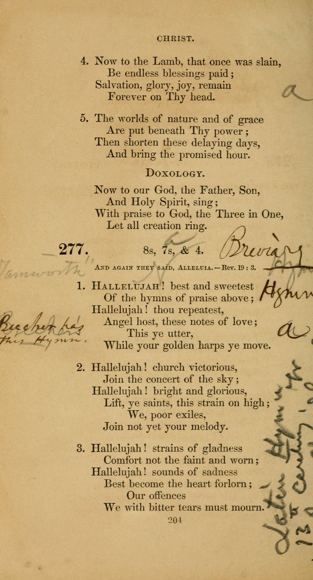 The Congregational Hymn Book: for the service of the sanctuary page 262