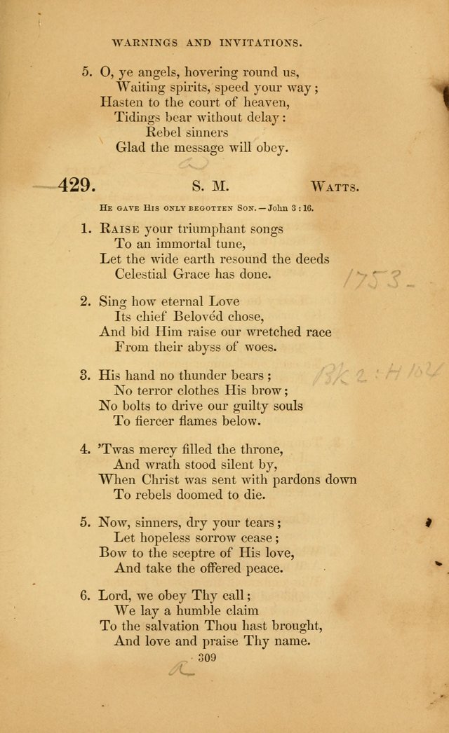 The Congregational Hymn Book: for the service of the sanctuary page 367