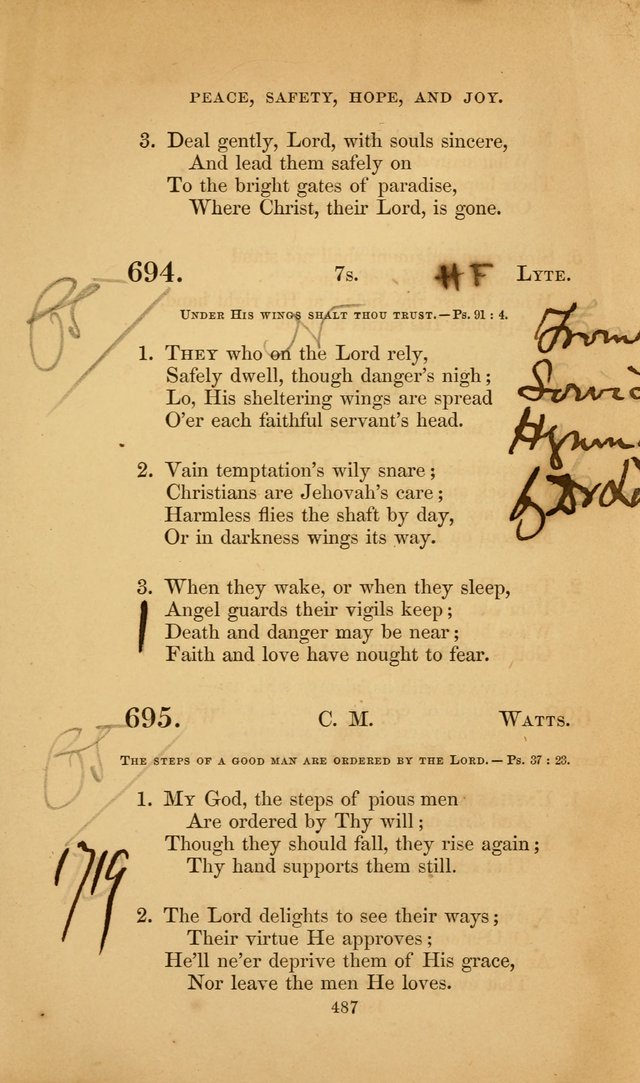 The Congregational Hymn Book: for the service of the sanctuary page 549