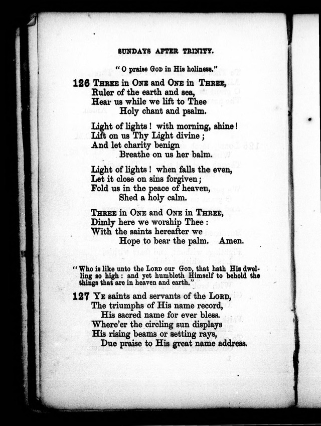 A Church Hymn Book: for the use of congregations of the United Church of England and Ireland page 124