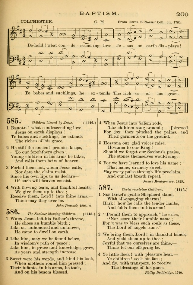 The Chapel hymn book, with tunes: for the worship of God page 216