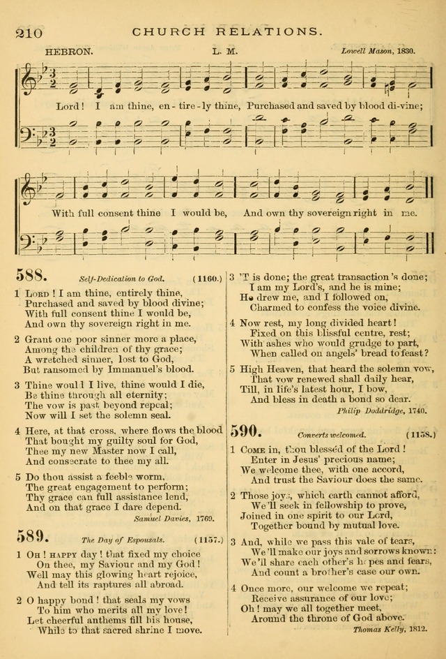 The Chapel hymn book, with tunes: for the worship of God page 217