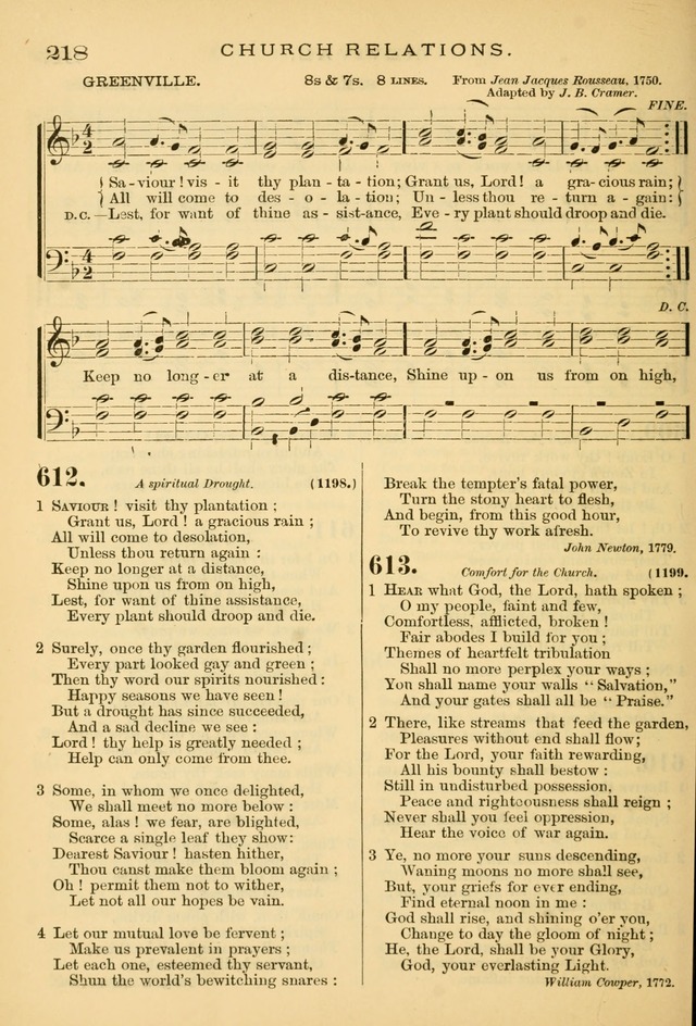 The Chapel hymn book, with tunes: for the worship of God page 225