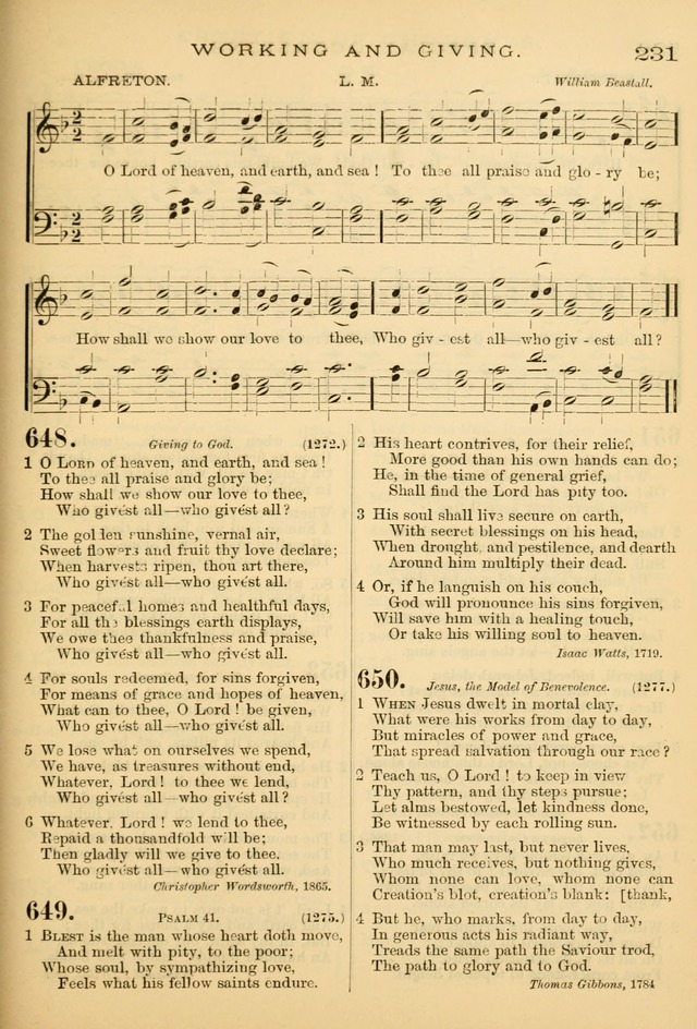 The Chapel hymn book, with tunes: for the worship of God page 238