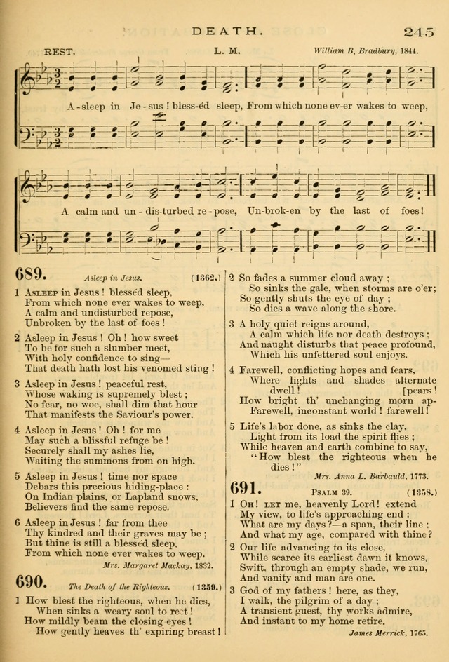 The Chapel hymn book, with tunes: for the worship of God page 252