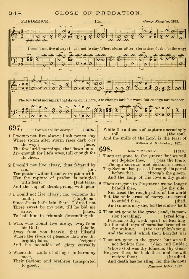 The Chapel hymn book, with tunes: for the worship of God page 255