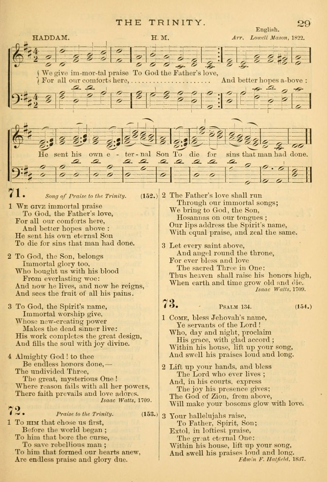 The Chapel hymn book, with tunes: for the worship of God page 36
