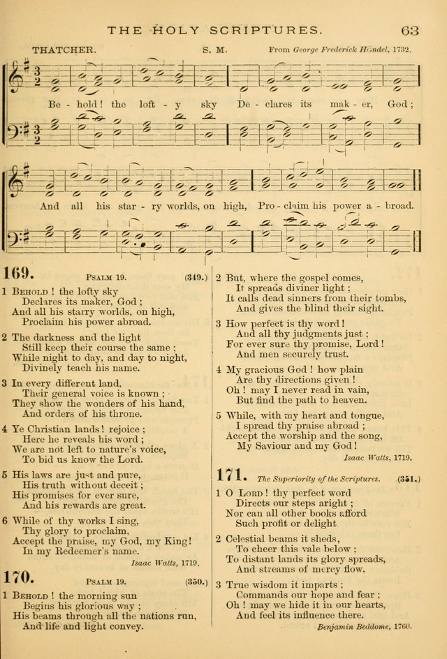 The Chapel hymn book, with tunes: for the worship of God page 70