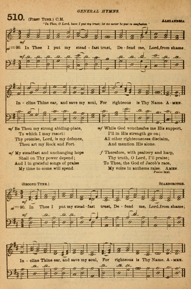 The Church Hymnal with Canticles page 449