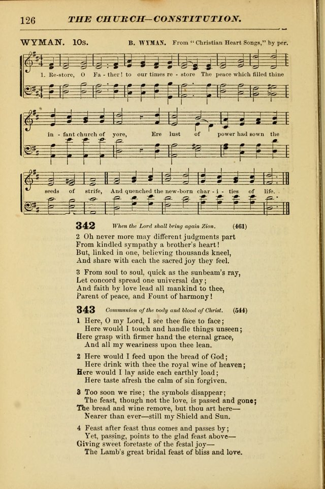 The Christian Hymnal: a choice collection of hymns and tunes for congregational and social worship page 126