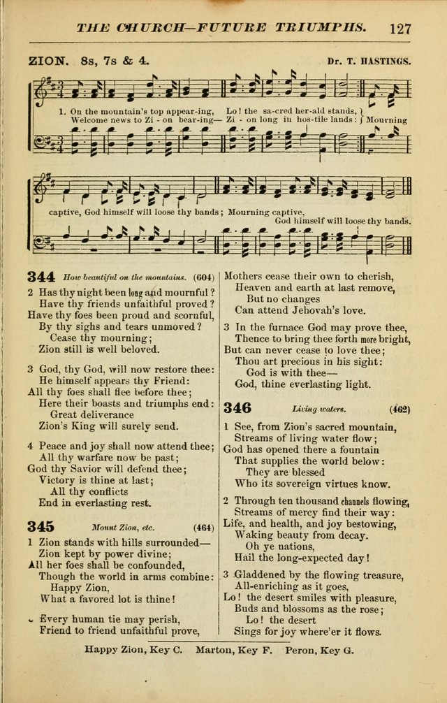 The Christian Hymnal: a choice collection of hymns and tunes for congregational and social worship page 127