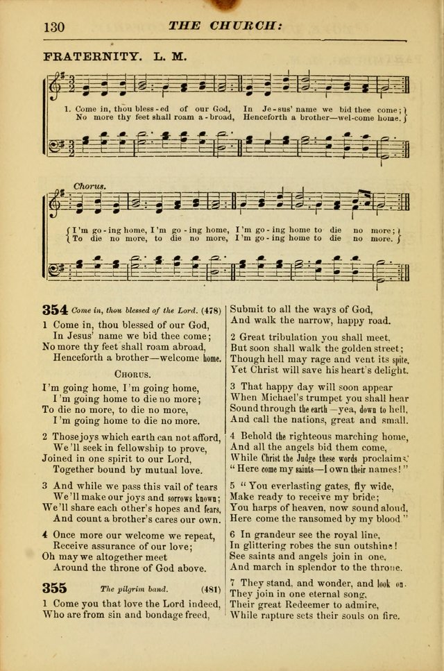 The Christian Hymnal: a choice collection of hymns and tunes for congregational and social worship page 130