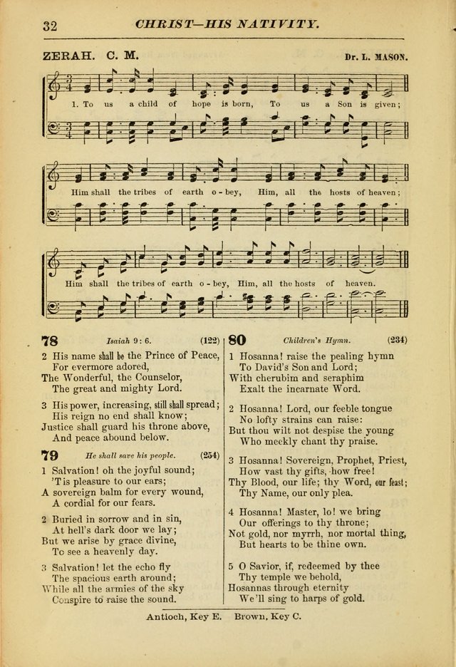The Christian Hymnal: a choice collection of hymns and tunes for congregational and social worship page 32