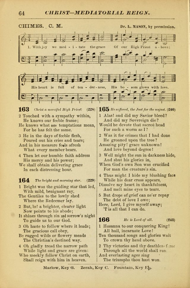 The Christian Hymnal: a choice collection of hymns and tunes for congregational and social worship page 64