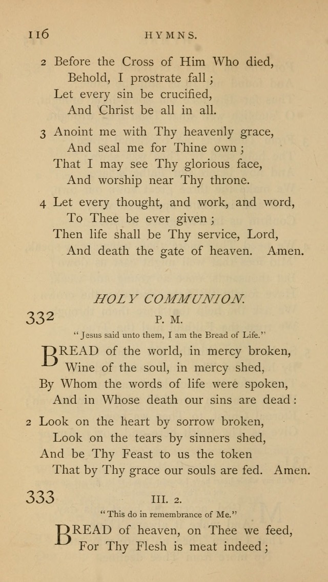 A Church hymnal: compiled from "Additional hymns," "Hymns ancient and modern," and "Hymns for church and home," as authorized by the House of Bishops page 123