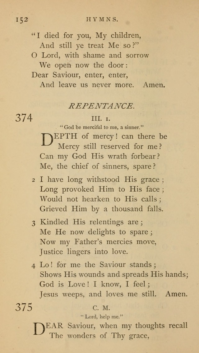 A Church hymnal: compiled from "Additional hymns," "Hymns ancient and modern," and "Hymns for church and home," as authorized by the House of Bishops page 159