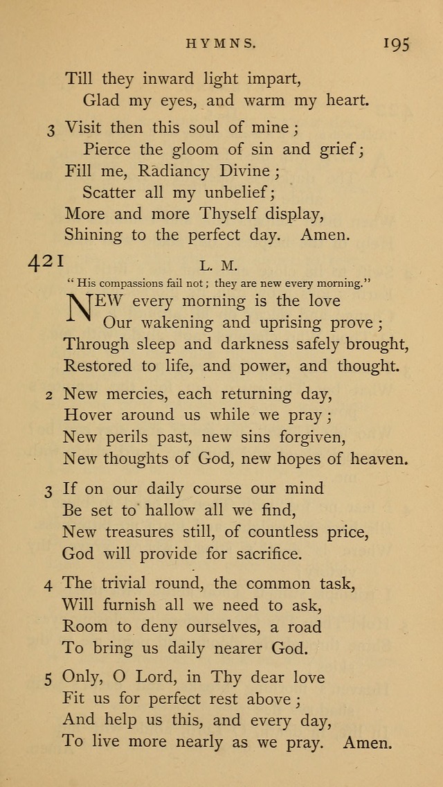 A Church hymnal: compiled from "Additional hymns," "Hymns ancient and modern," and "Hymns for church and home," as authorized by the House of Bishops page 202