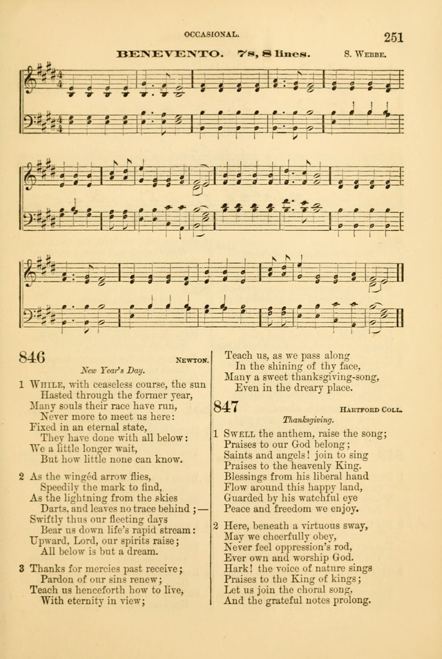 Church Harmonies: a collection of hymns and tunes for the use of Congregations page 251