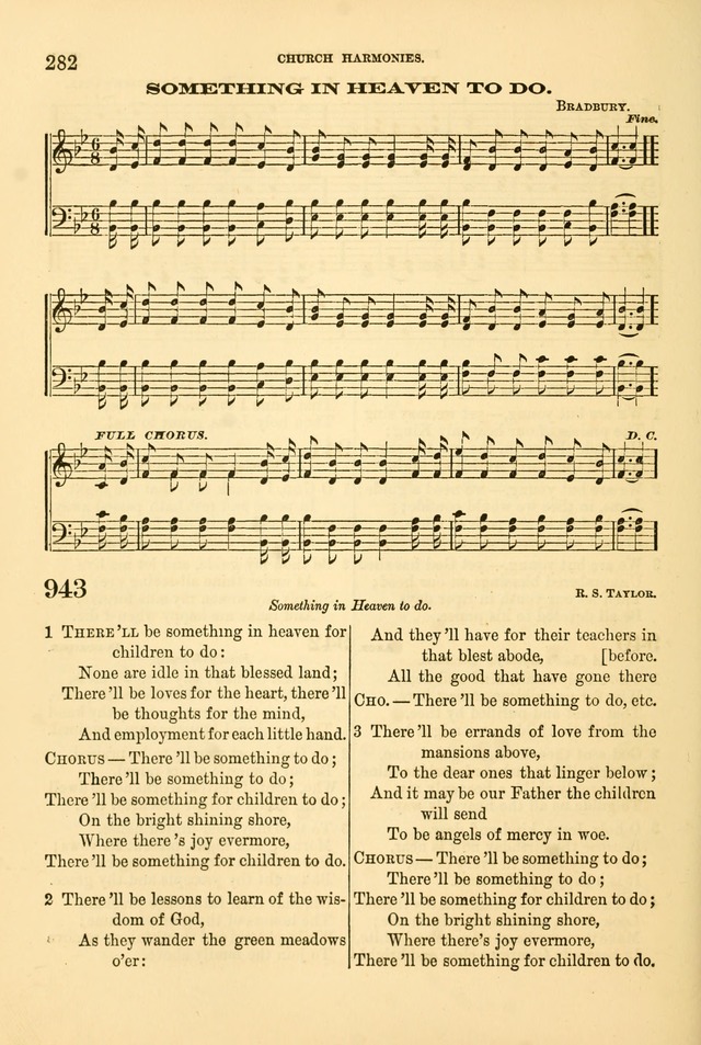 Church Harmonies: a collection of hymns and tunes for the use of Congregations page 282