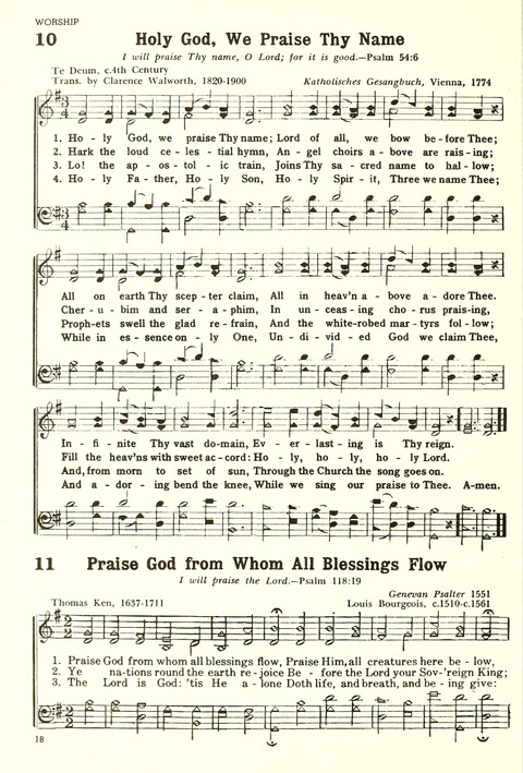 Christian Hymnal (Rev. ed.) page 10