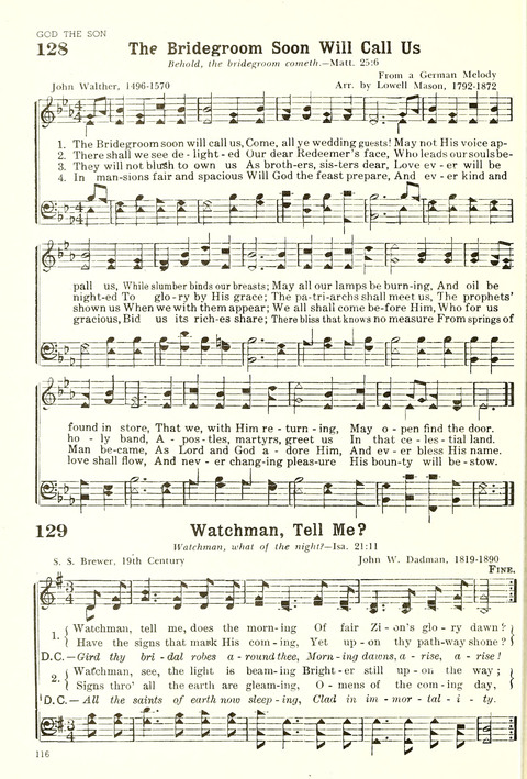 Christian Hymnal (Rev. ed.) page 108