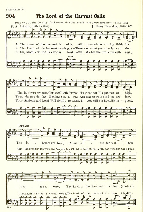 Christian Hymnal (Rev. ed.) page 172