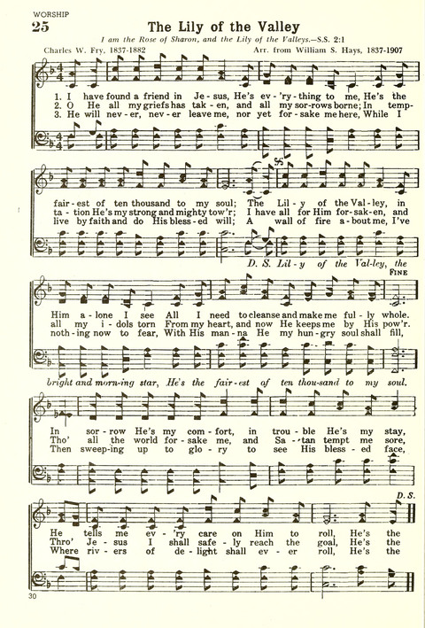 Christian Hymnal (Rev. ed.) page 22