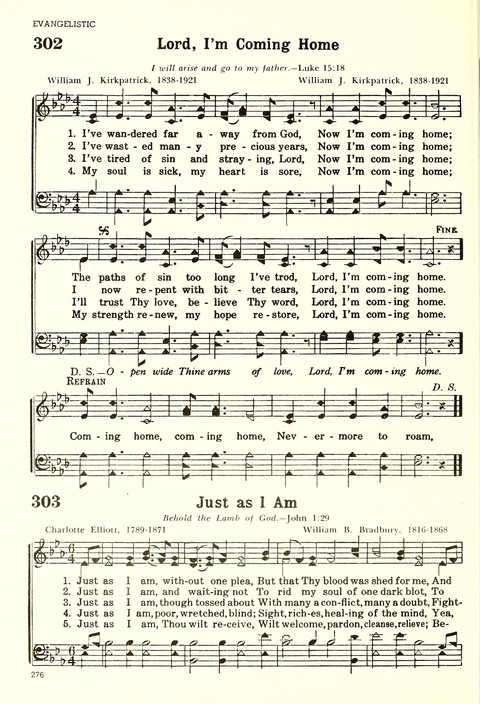 Christian Hymnal (Rev. ed.) page 268