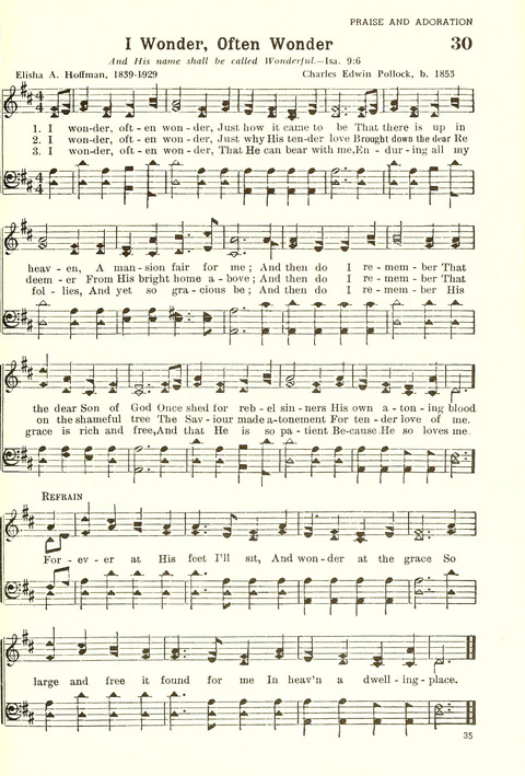 Christian Hymnal (Rev. ed.) page 27