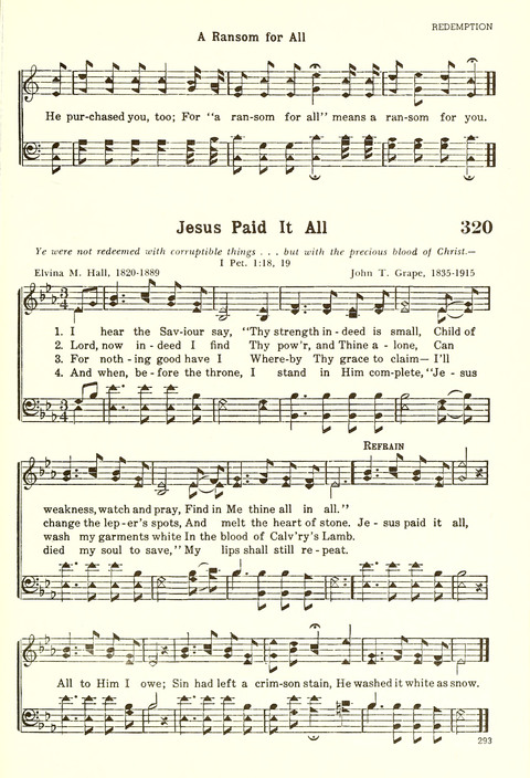 Christian Hymnal (Rev. ed.) page 285
